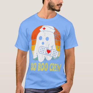 Camiseta Enfermeiro de Halloween Boo Crew, Enfermeira Hallo