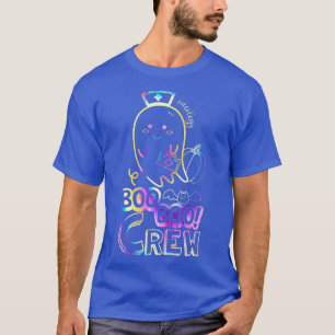 Camiseta Enfermeiro de Halloween Boo Crew, Enfermeira Hallo