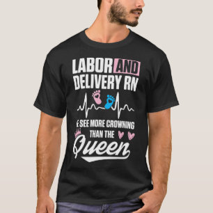Camiseta Enfermeiro de Mão-de-Obra e Entrega Enfermeiro em