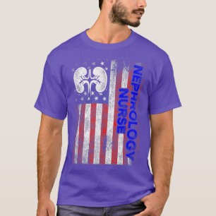 Camiseta Enfermeiro De Nefrologia Ajuda A Enfermagem De Diá