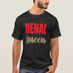 Camiseta Enfermeiro de Nefrologia Rainha Diálise Enfermeira
