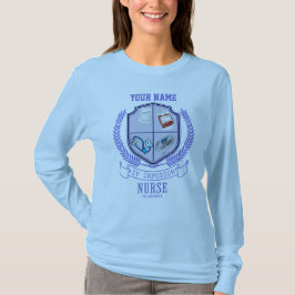 Camiseta Enfermeiro de Perfusão da Liga IV Personalizado