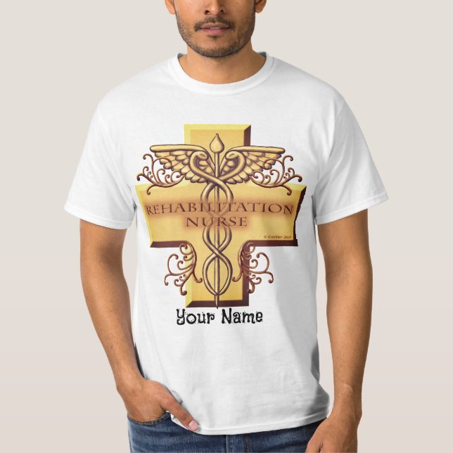Camiseta Enfermeiro de reabilitação (Frente)
