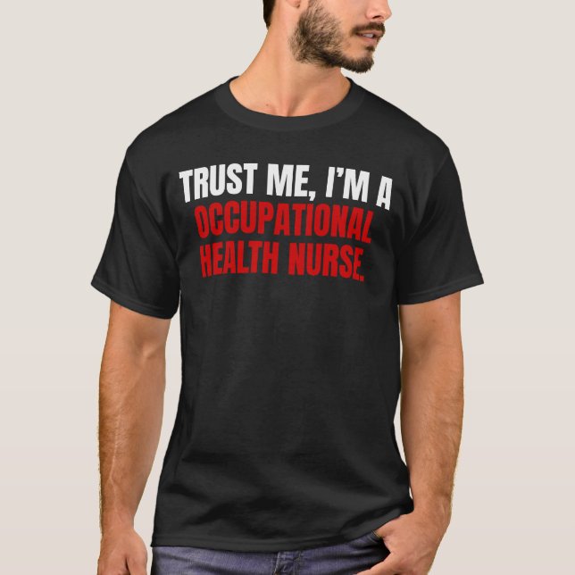 Camiseta Enfermeiro de Saúde Profissional (Frente)