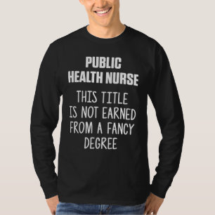 Camiseta Enfermeiro De Saúde Pública Rn 4