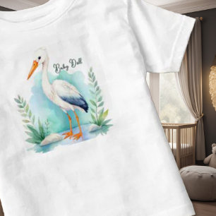 Camiseta Enfermeiro de Stork personalizável set Baby Doll