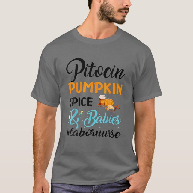 Camiseta Enfermeiro de Trabalho de Entrega OB Babies RN (Frente)