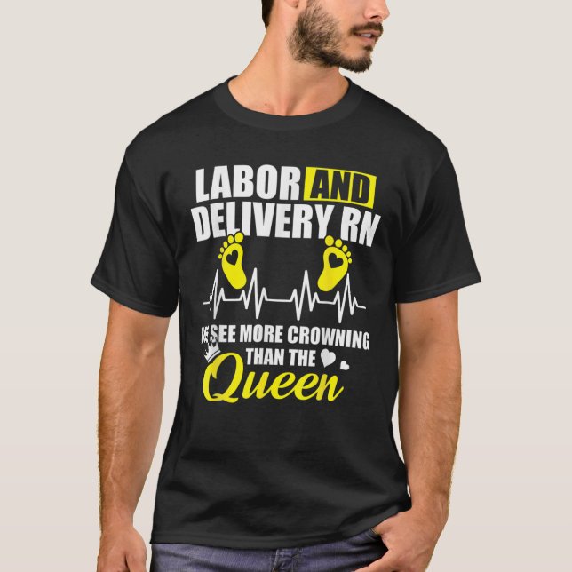 Camiseta Enfermeiro De Trabalho E De Entrega L (Frente)