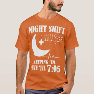 Camiseta Enfermeiro de turno da noite