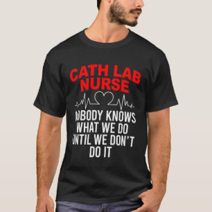 Camiseta Enfermeiro do Cath Lab Enfermeiro