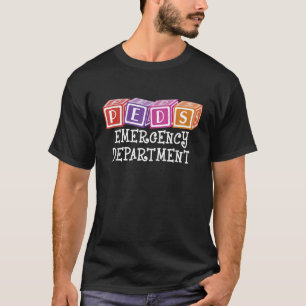 Camiseta Enfermeiro do Departamento de Emergência do PEDS R