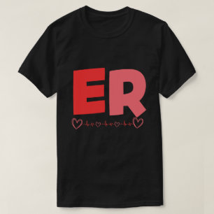 Camiseta Enfermeiro do Departamento de Emergência ER ED