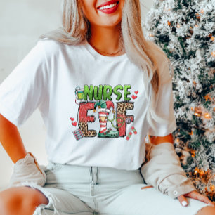 Camiseta Enfermeiro Elf Holiday