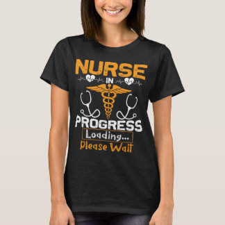 Camiseta Enfermeiro Em Andamento Enfermeiro Enfermeiro Estu