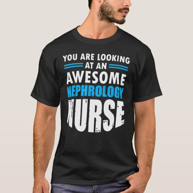 Camiseta Enfermeiro Em Diálise Enfermeiro RN (Frente)