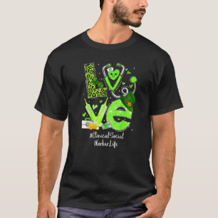 Camiseta Enfermeiro Enfermeiro Amor Coração