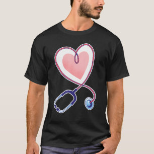 Camiseta Enfermeiro Enfermeiro Estetoscópio
