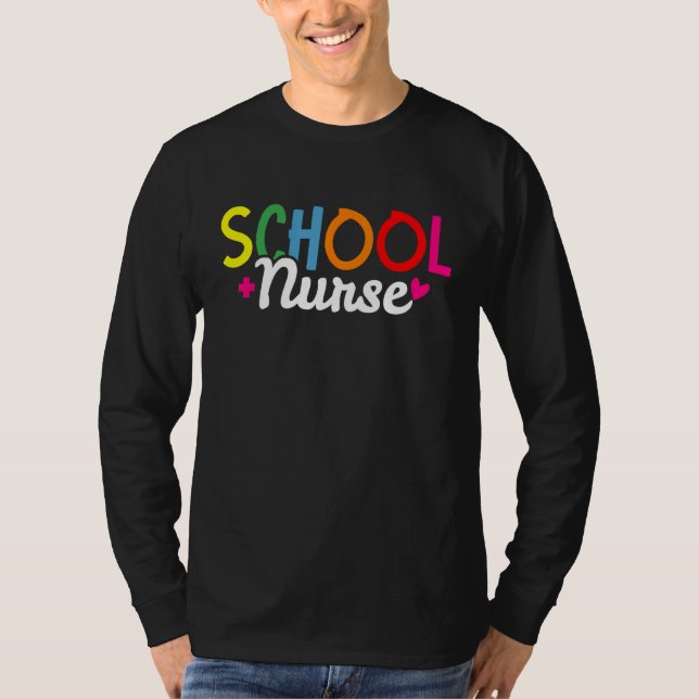 Camiseta Enfermeiro escolar (Frente)