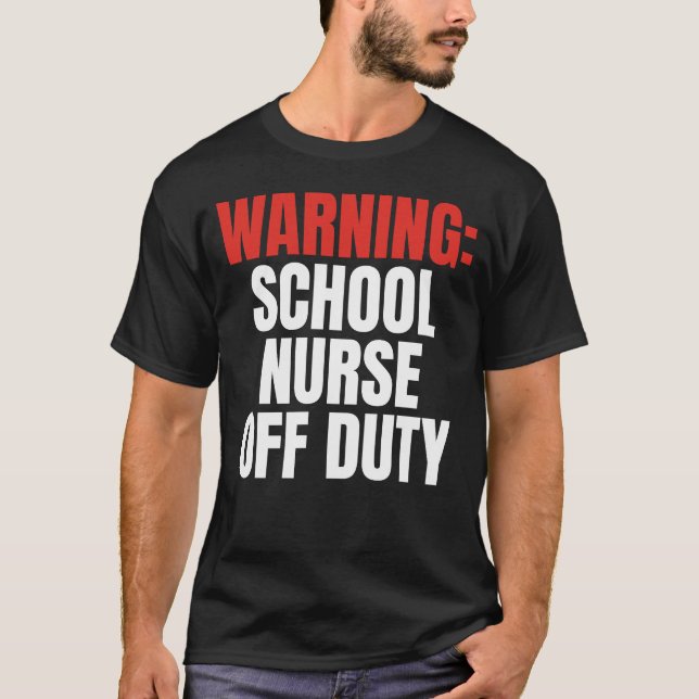 Camiseta Enfermeiro escolar (Frente)
