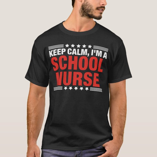 Camiseta Enfermeiro escolar (Frente)