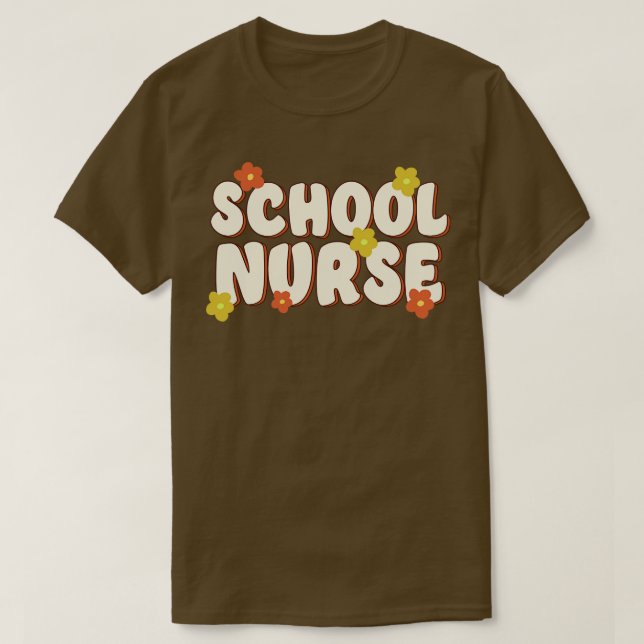 Camiseta enfermeiro escolar (Frente do Design)