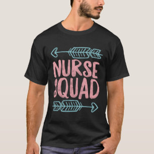 Camiseta Enfermeiro Esquadrão Internacional Enfermeiros Dia