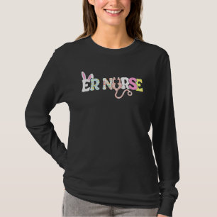 Camiseta Enfermeiro Estetoscópio Páscoa Dia das Cruzes Bu