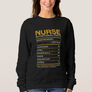 Camiseta Enfermeiro Fatos Nutricionais Enfermeiro