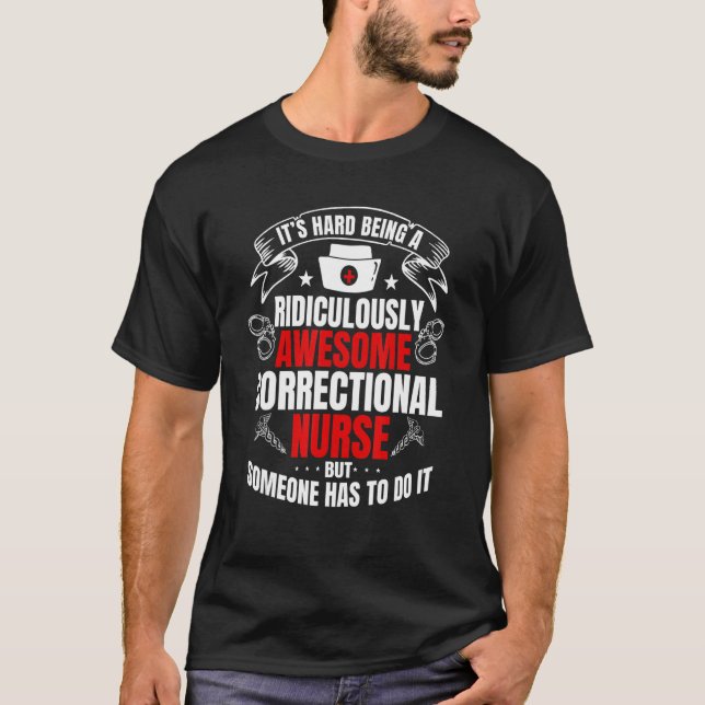 Camiseta Enfermeiro Forense de Correção de Enfermeiro RN (Frente)