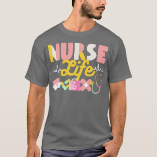 Camiseta Enfermeiro Forma Cardíaca Semana de Enfermagem NPN