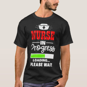 Camiseta Enfermeiro Futuro no Treinamento RN em curso Enfer