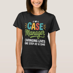 Camiseta Enfermeiro Gestor de Casos Mudando vidas um passo