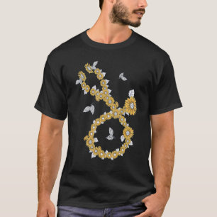 Camiseta Enfermeiro Girassóis Stethoscope