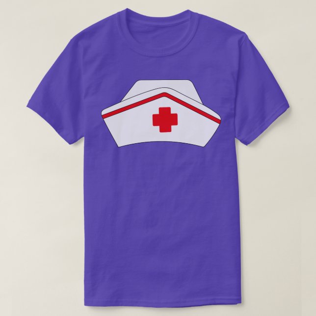 Camiseta Enfermeiro Hat 2 (Frente do Design)