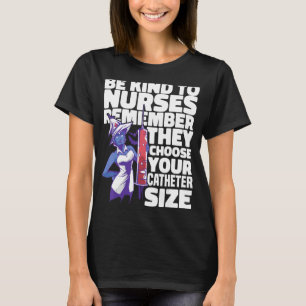 Camiseta Enfermeiro Hospital Enfermeiro Seja gentil com enf