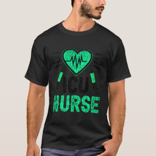 Camiseta Enfermeiro Icu Enfermeiro Hospital De Gelo Intensi