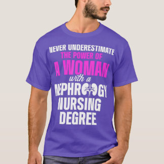 Camiseta Enfermeiro Nefrologia Enfermeiro Grau Diálise Enfe
