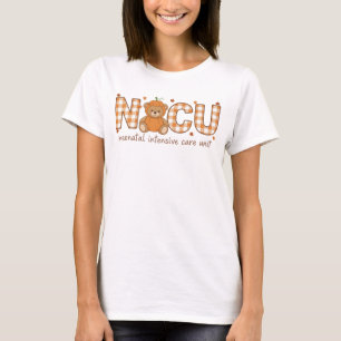 Camiseta Enfermeiro Neonatal Intensivo Urso Urso Urso Urso