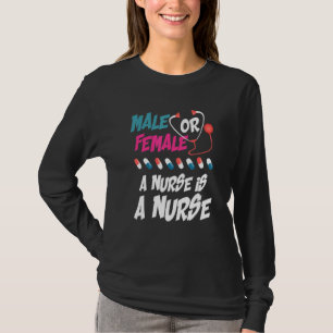 Camiseta Enfermeiro Ou Feminino É Enfermeiro