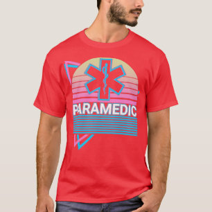 Camiseta Enfermeiro paramédico EMS EMT Lifesaver Presente R