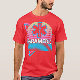 Camiseta Enfermeiro paramédico EMS EMT Lifesaver Presente R