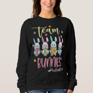 Camiseta Enfermeiro Pediátrico de Pequenas Bunnies Stethosc