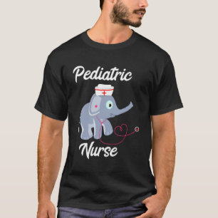 Camiseta Enfermeiro Pediátrico Elefante Bebê Picu Enfermeir