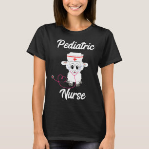 Camiseta Enfermeiro Pediátrico Ovina Enfermagem de Centros