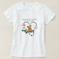 Enfermeiro Pediátrico Urso de Teddy Urso Floral Es