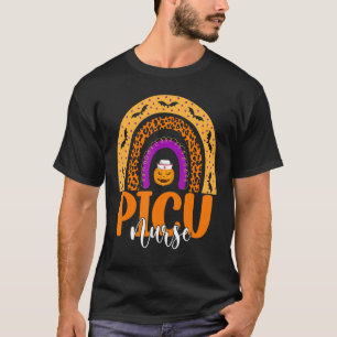 Camiseta Enfermeiro Picu Icu Pediátrico Enfermeiro Abóbora 