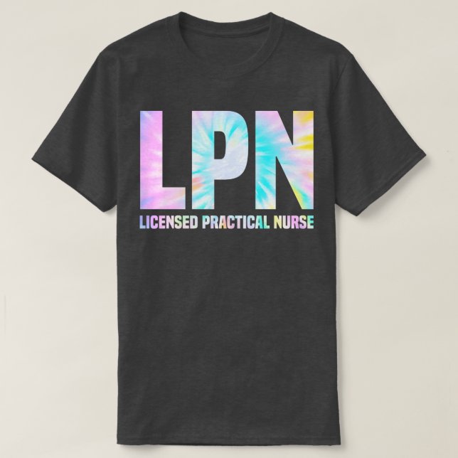 Camiseta Enfermeiro Prático Licenciado LPN (Frente do Design)