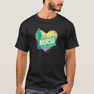 Camiseta Enfermeiro Pulso Vintage Graduação Enfermeiro Esco