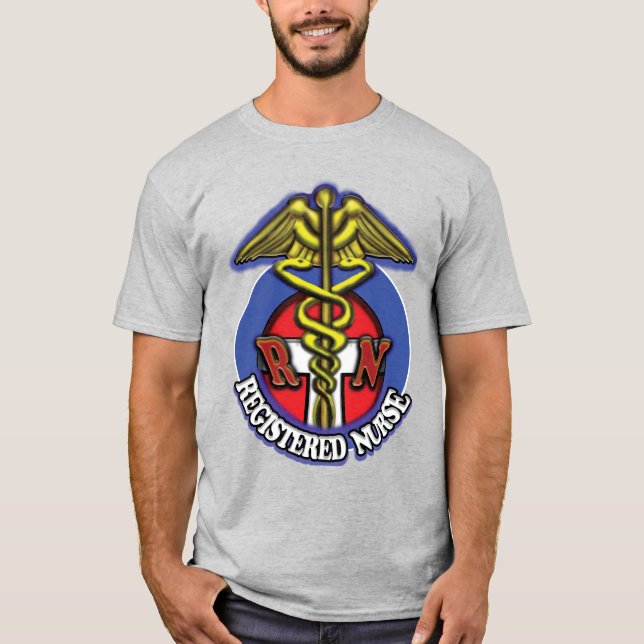 Camiseta Enfermeiro Registrado (Frente)
