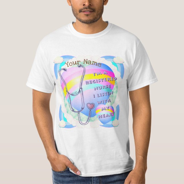 Camiseta Enfermeiro Registrado (Frente)
